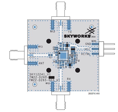 Skyworks Solutions Inc. SKY12242 Evaluation Board